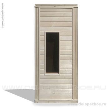Дверь банная (осина) 1850*750 МС-2 б/п