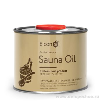 Масло для полков Elcon Sauna Oil 500 мл.