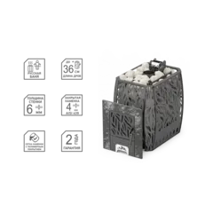 Печь-каменка Скала 12Т