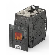 Печь-каменка Скала 12Т стекло